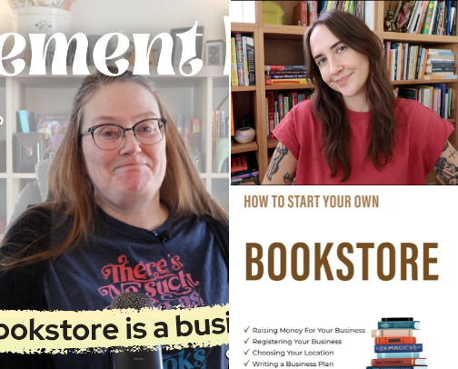 So You Want to Own Your Own Bookstore cover photo collage