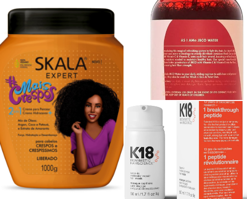 Curly Girl Holy Grail Products cover photo collage
