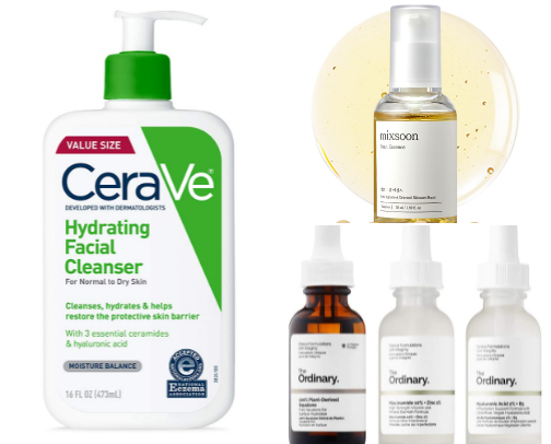 skin care🧼🫧 cover photo collage
