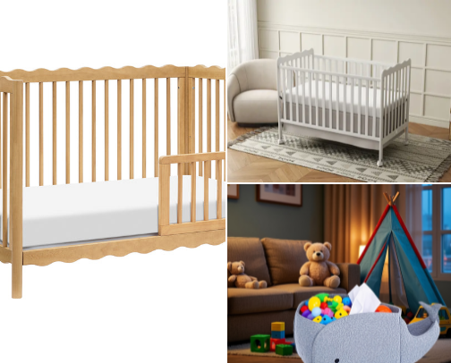 Ocean themed nursery must haves cover photo collage