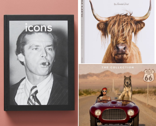 Tabletop Reads and Browsing cover photo collage