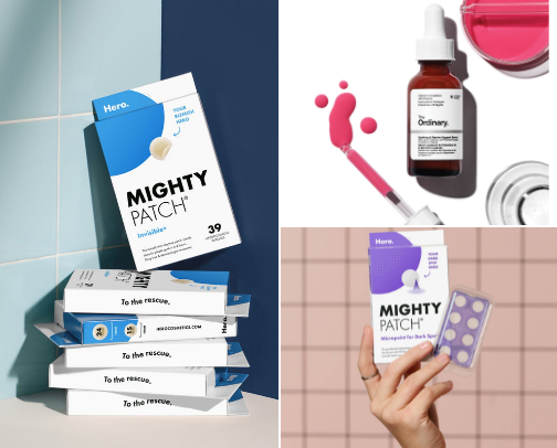 Skincare 🤍 cover photo collage