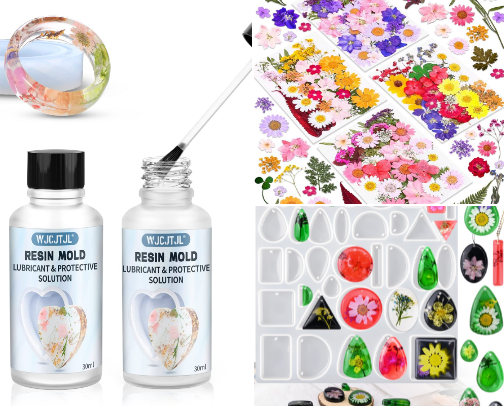 Jewelry Making with Wire Wrapping and Resin 101 cover photo collage