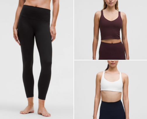 Lululemon I LOVE cover photo collage