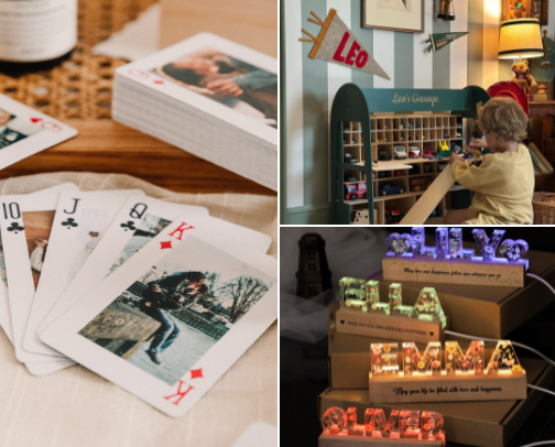 Unique Custom Gifts by Etsy Creators cover photo collage