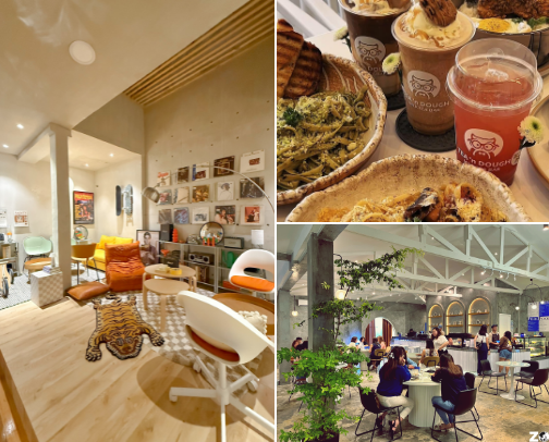 My top 10 must go cafes ✨ cover photo collage