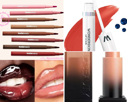 High end esentials make up cover photo collage