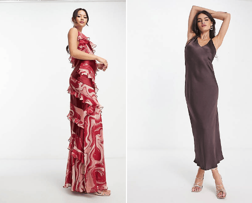 Wedding guest dresses cover photo collage