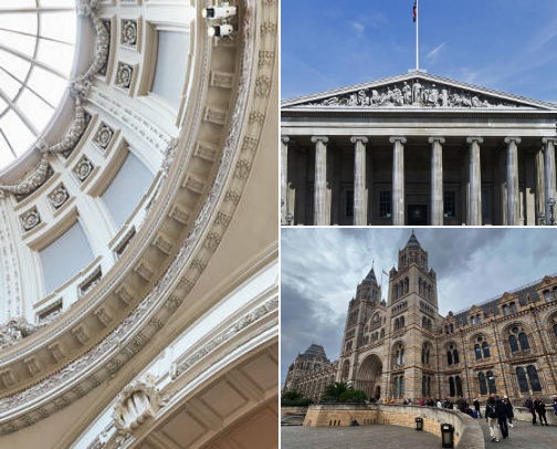 London's Best Museums cover photo collage