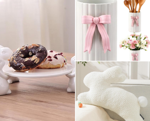 The cutest Easter decor finds cover photo collage