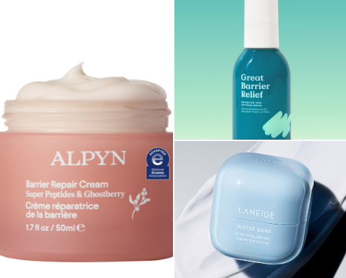 WHAT TO USE AFTER RETINOL: A LIST OF THE BEST BARRIER RESTORING PRODUCTS cover photo collage