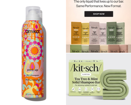 Hair Product Must Haves cover photo collage