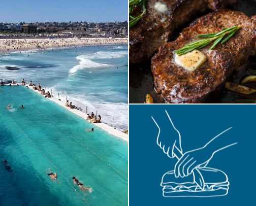 Winter WKD in Sydney cover photo collage