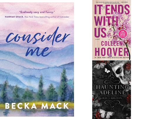 Binge-Worthy Romance Books cover photo collage