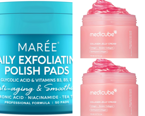 My favorite skin care favorites from Amazon cover photo collage