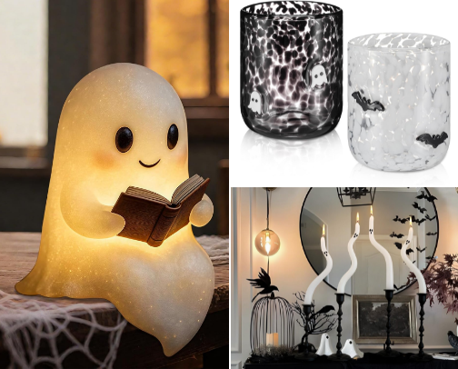 Cutesy Halloween Home Decor cover photo collage