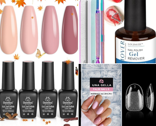Nail favs cover photo collage