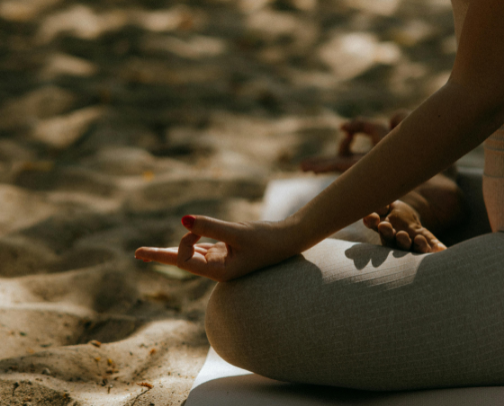 Inner Grounding: Calm Confidence Rituals cover photo collage