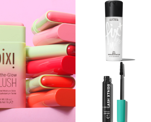 beauty/skincare must-haves for summer and beyond 🏝️🍂❄️🌸 cover photo collage