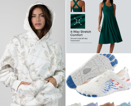 Things I like to wear- for comfort and health cover photo collage