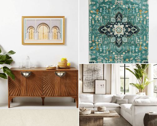 Home Tour Decor cover photo collage