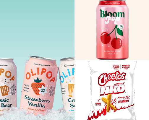 Top tier snacks cover photo collage