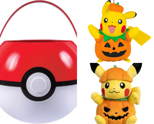 Halloween, but it's Pokemon cover photo collage
