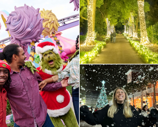 Holiday Season in Orlando cover photo collage