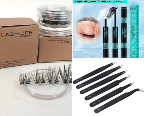 Baddie On A Budget: DIY Lash Eddition cover photo collage