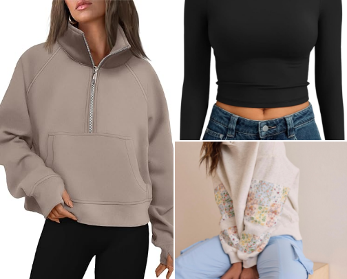 Winter Clothing Essentials Amazon cover photo collage