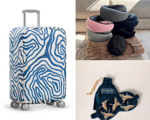 Traveling like a flight attendant: the essentials cover photo collage