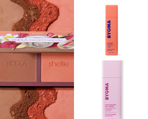 Fave Beauty recs 💗 cover photo collage