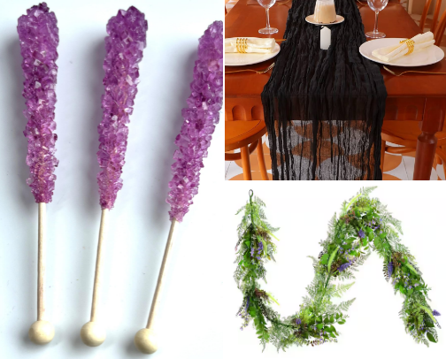 Celestiel/Witchy Bridal Shower cover photo collage