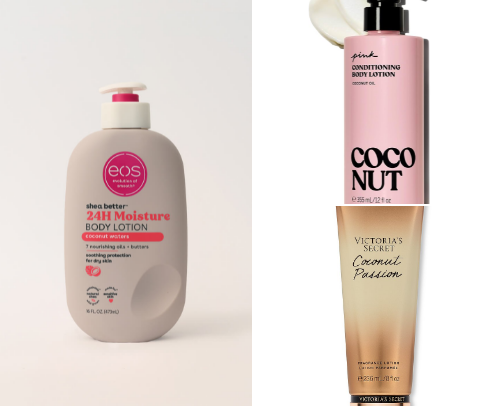 Yummy coconut scents 🥥 cover photo collage