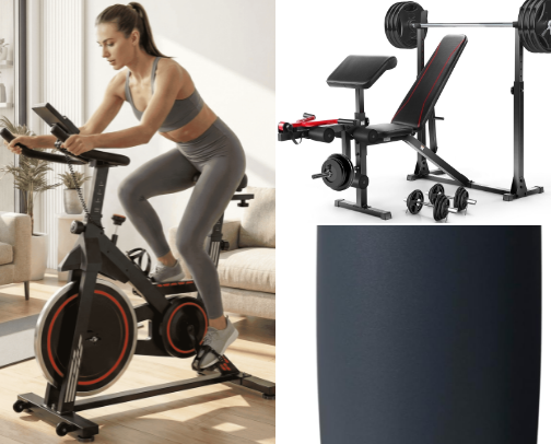 Exercise Equipment cover photo collage