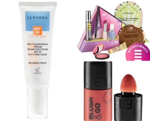 Go go go, BEST products from one and only SEPHORA cover photo collage