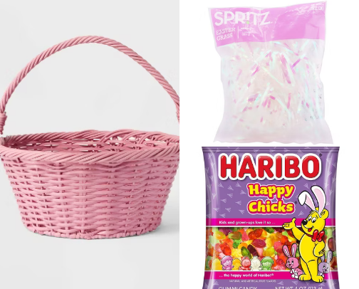 Easter Basket Surprises for Preschool Princesses cover photo collage