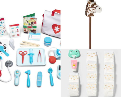 My toddlers Christmas list cover photo collage