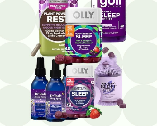 Sleep and relaxation cover photo collage