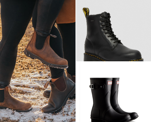 Rainy Weather Shoes That Don’t Ruin Your Outfit cover photo collage