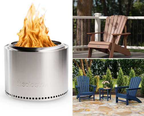 Create your backyard Oasis cover photo collage