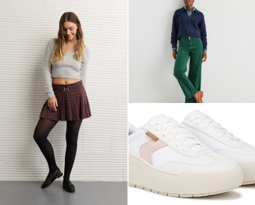 Favorite fall/winter clothing items cover photo collage