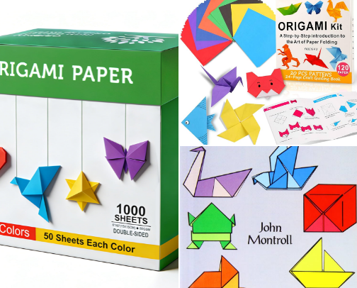 Origami & Paper Crafts Starter Kit Essentials: Top Amazon Picks for Central Florida Crafters cover photo collage