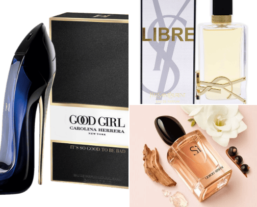 Fragrance cover photo collage
