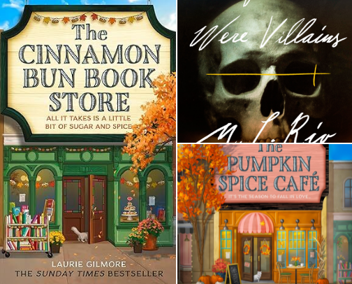 Fall TBR 📚✨ cover photo collage