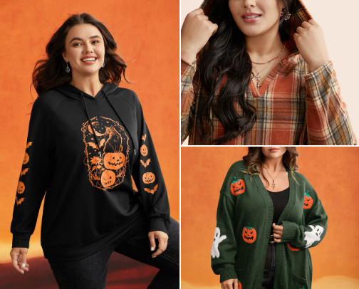Spooky Season Plus Size Style Wishlist 🎃 cover photo collage
