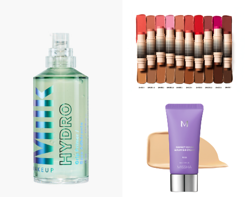 Current Make Up Favorites cover photo collage