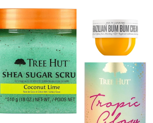 Body Glow + Bikini Prep cover photo collage