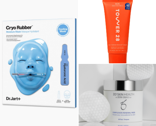 Favorite Products for Dry Skin cover photo collage