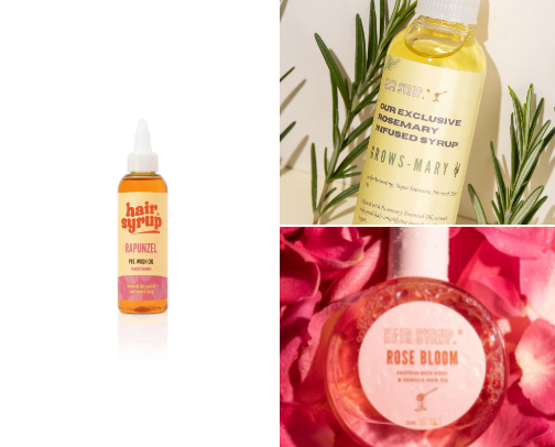 Hair care Favs ✨ cover photo collage